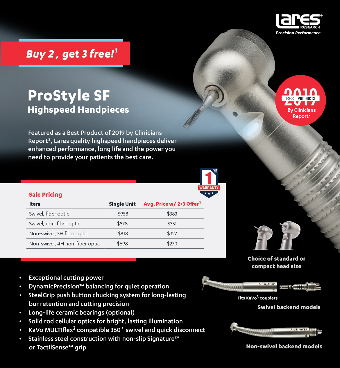 ProStyle SF Buy 2 Get 3 Free 